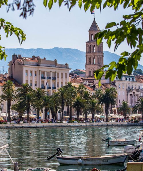 Summer mid day in Split